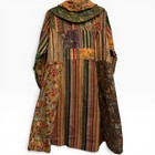 Vintage Deadstock Kathmandu Imports Whimsical Mushroom Patchwork Jacket S m New