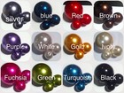 Bulk Plastic Pearl Bead Centerpiece Vase Filler 12 Colors Wedding 10mm 18mm 30mm