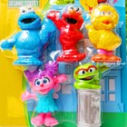 Sesame Street Figures Cake Toppers Elmo Cookie Monsters Abby Bigbird Oscar Set