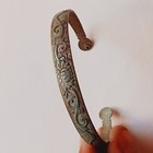 Very Stunning Ancient Solid Silvred Viking Twisted Bracelet Authentic Artifact