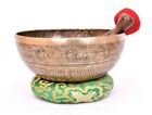 11 Inch Meditation Buddha Singing Bowl - Tibetan Sound Healing Meditation Bowl 