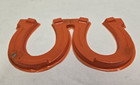 Gulf Oil  no-nox Extra Kick  1960 s Plastic Promotional Horseshoes 7 1 2  Wide