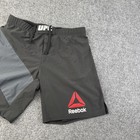Ufc Fight Shorts Mens 36 Black Mma Boardshorts Training Reebok Athletic Gear