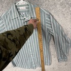 Vtg 70s 80s Career Club Dress Shirt Mens 15 5 34 35 Stripe Mod Grandpacore Usa