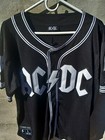 Ac dc Baseball Jersey Officially Licensed 2024 Men s Large Last One 