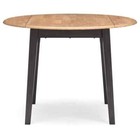 Gesthaven 42 38 In  Drop Leaf Wood Dining Table  Casual Natural Brown  Seats 4