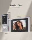 Tmezon Wifi Video Intercom System Doorbell Camera 7   Touch Monitor Tuya App