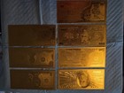 100mg 24k Gold 1999 100 Dollar Bill Federal Reserve Banknote 