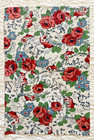 Vintage 1930 s-50 s Feedsack Fabric Charming Farm Scenery 9x13 