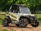 Superatv Scratch Resistant Flip Windshield For Polaris Rzr 800   4 800   S 800