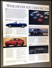 1990 Mazda Original Sales Brochure - Mx-5 Mx5 Miata Poster