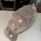 Melissa   Doug Giant Hippopotamus Lifelike Stuffed Animal Plush Clean Large