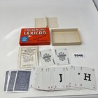 Vintage 1937 Parker Brothers Crossword Lexicon Card Game - Complete