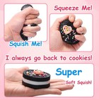 Taba Fidget Squeeze Toys 2pcs - Ultra-soft Squishy Stress Relief For    