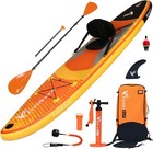 Inflatable Paddle Board 10 6  11  capacity 2-in-1 Sup kayak With Adjustable S   