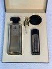 Vintage Lanvin Arpege Empty Perfume Bottle Gift Box Set Atomizer Prop Display