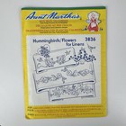 Aunt Martha s Hot Iron Transfers Unused Vintage Embroidery Patterns Lot Of 2