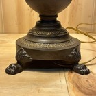 Antique Victorian art Nouveau Style Cast Metal Table Lamp Base