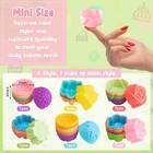 42pcs Flower Design Silicone Molds  Mini Cupcake Liners For Baking Cakes Donuts 