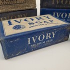 Vtg Procter   Gamble Ivory Soap Lot Of 14 Nos P g 1940s Swan Bar Usa Unopened