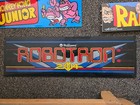 Lot 10 Arcade Marquee Lighted Header Sign     Midway namco bally    Original Vintage