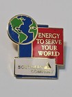 Southern Company Energy To Serve Your World Lapel Pin Gas   Electric