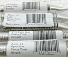 Ateco Pastry Piping Tips  Bulk Pack  4 Styles  50 Each  Lot Of 200 Total Tips