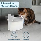 Automatic Cat Water Dispenser Wireless Cat Water Fountain 84 5oz 2 5l