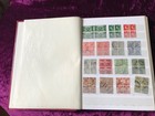 Stamp Album Great Britain British Empire Commonwealth 1900 Stamps Collection