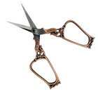 Vintage Style Scissors Antique Copper Size 120x60mm  e-vs11-ac