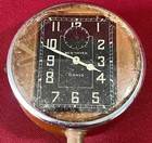 Vintage New Haven 8 Day Dash Clock Art Deco Automotive 3in