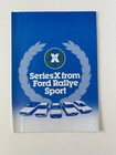 Original Scarce Ford Rs Rallye Sport Dealer Series X Sales Brochure Folder Pack