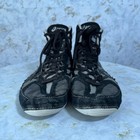 Asics Cael V5 0 Mens Size 13 Wrestling Shoes Black Gray Cael Sanderson Sneakers