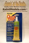 Beacon Quick Grip Glue 2oz Tube - Clear  Fast  Waterproof Flexible Adhesive