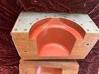 Antique Industrial Mold Sturdy Form Wood Fabulous Metal Hooks Steampunk Large