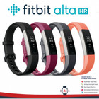 Brand New Fitbit Alta Hr Fitness Watch Black orange purple blue Size  S Or L