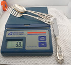 Wallace Sterling Silver Rose Point Place Setting 107 72 Grams 3 8 Ounces