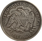 1873-cc Seated Liberty Silver Half Dollar 50c High Grade