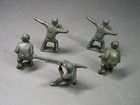 Vintage Marx 60mm U s  Soldiers Lot Of 5