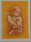 Vintage Dallas Cowboys Child Football Player Framed Art Print By Virginia Curtin