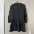 J  Crew Tunic Dress Women 2 Wool Long Sleeve 1 2 Button Down Drop Waist