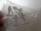 Micro Machines Lot Of 4 Nasa Apollo Astronauts Figures Space Lunar Galoob 1992