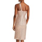 Aqua Womens Sequined Mini One Shoulder Cocktail And Party Dress Bhfo 1457