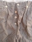 Original Brown Wool Army Trousers Sz 34  30 Ww2 Wwi British Pants Commonwealth 