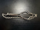 Vintage Silver Tie Bar Clip