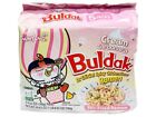 5 Pack Samyang Buldak Cream Carbonara Hot Chicken Instant Ramen Noodle         