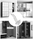 Shelf Support Peg Luorng 20pcs Clear Plastic Locking Pin    