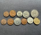New Zealand          Australia            Lot Of 11  World Foreign Coins