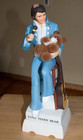 Mccormick Elvis Teddy Bear Decanter Music Box 15  Decanter Empty With Org  Box