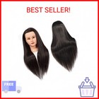 Training Head 26 -28  Long Hair Mannequin Training Head Dolls For Cosmetology Sy